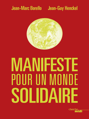 cover image of Manifeste pour un monde solidaire